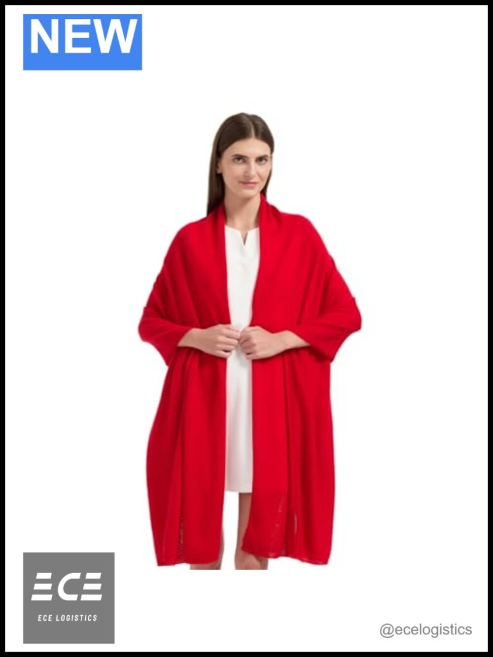 Cashmere Blend Wrap Scarf Stole Extra Large Travel Shawl